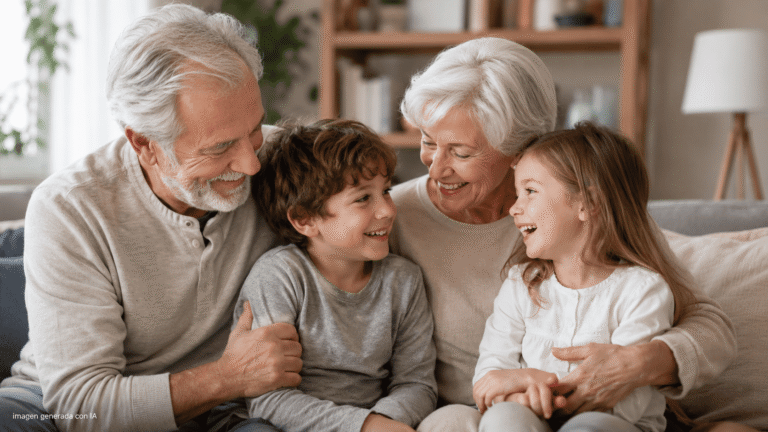 La importancia de los abuelos en el crecimiento de los nietos