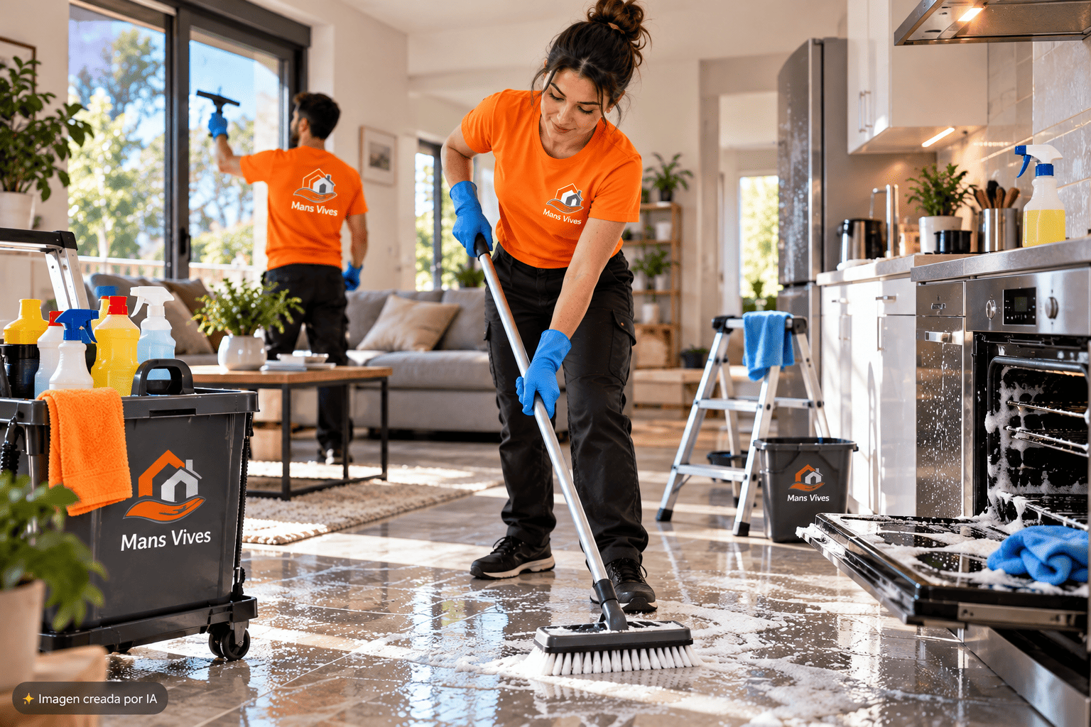 Servicio de limpieza profunda en Burjassot de Mans Vives